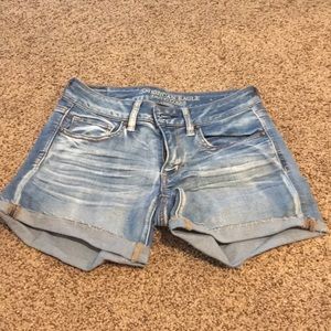 American Eagle midi shorts